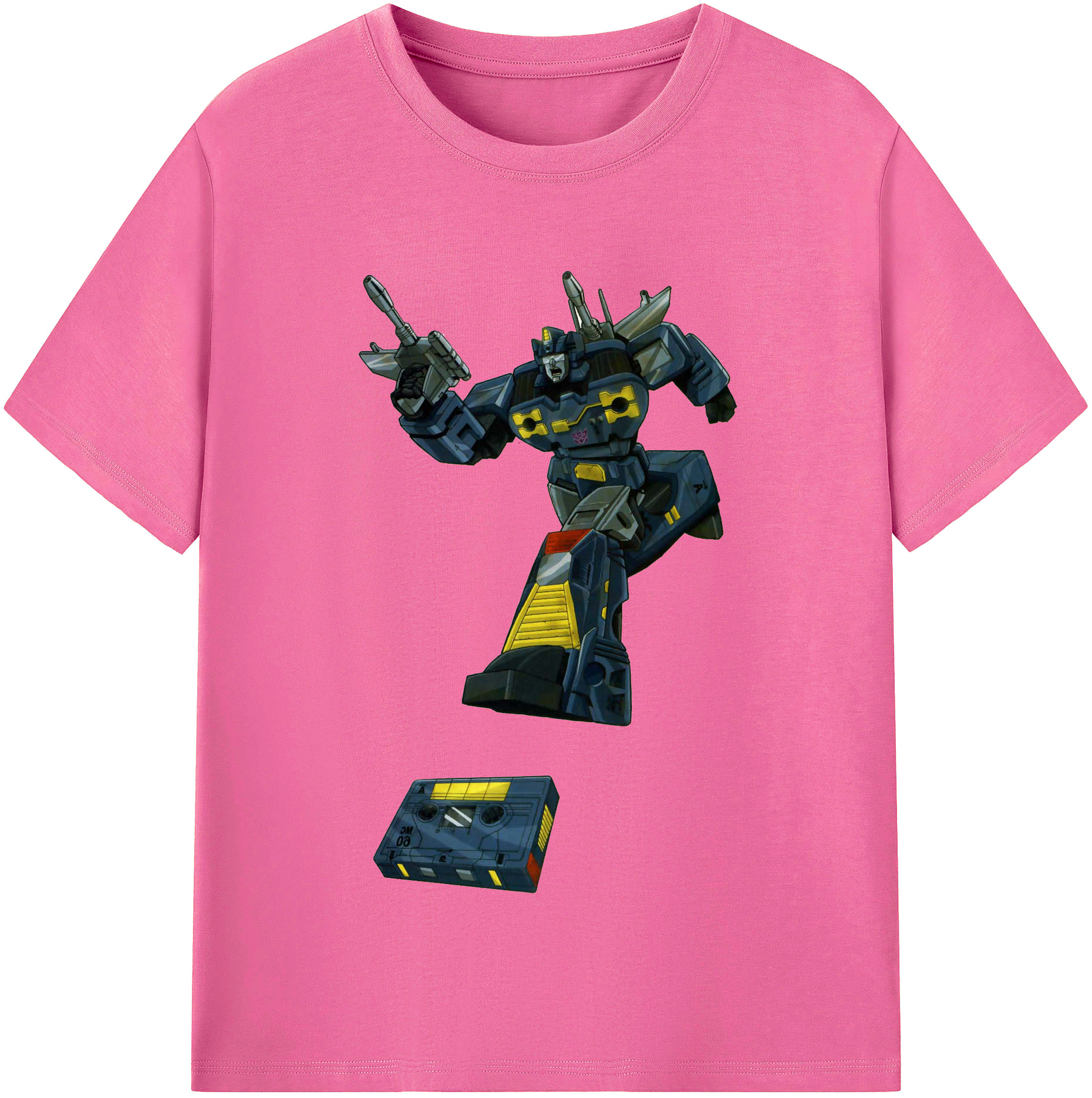 （画像用）  レディースカジュアルプリントTシャツ（綿100％）